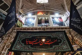 سیاه پوش شدن بازار تبریز