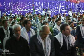 مراسم زنگ دانش آموز شهید در گلزار مطهر شهدا