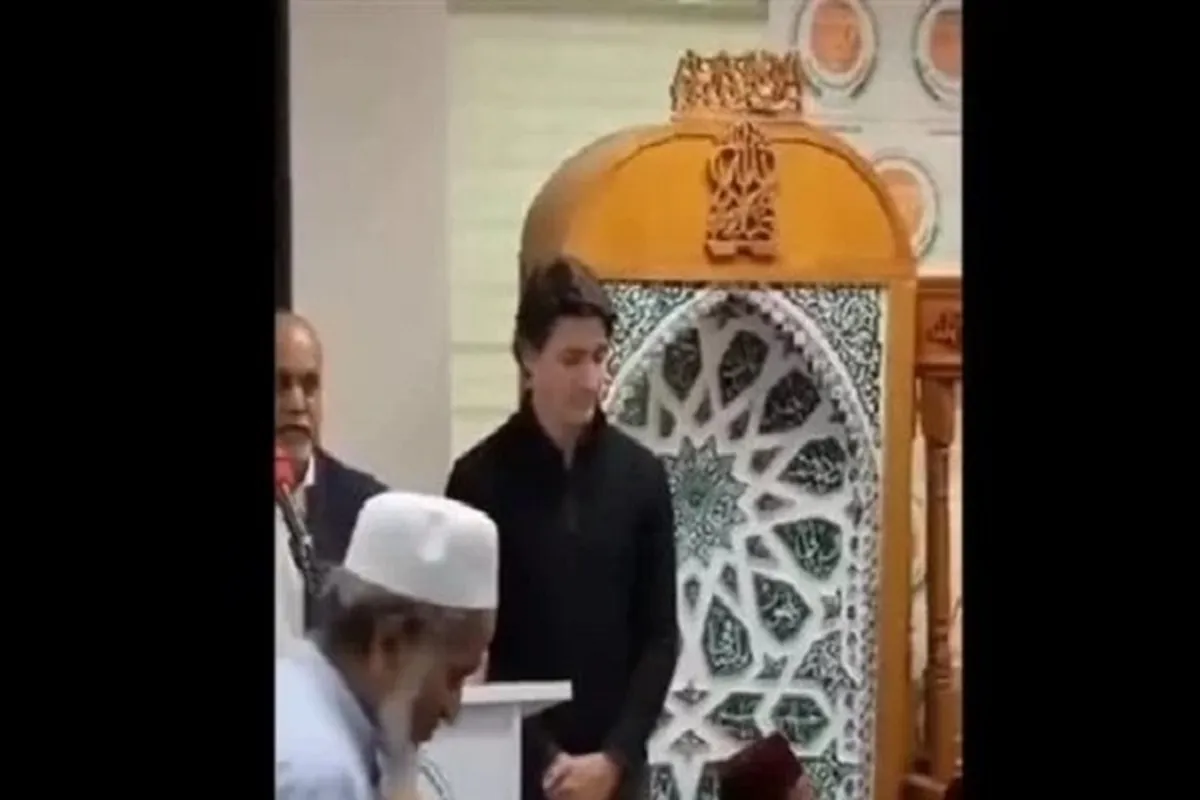 An fitar da Justin Trudeau daga shahararren masallacin kasar Canada