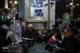مراسم احیای شب بیست‌ویکم ماه مبارک رمضان در حرم مطهر رضوی