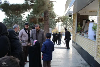 مراسم عزاداری و ایستگاه صلواتی خادمین الشهداءملایر‎