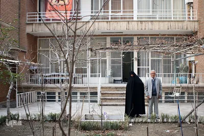 دیدار نمایندگان جامعه قرآنی با خانواده شهید طالب طاهری
