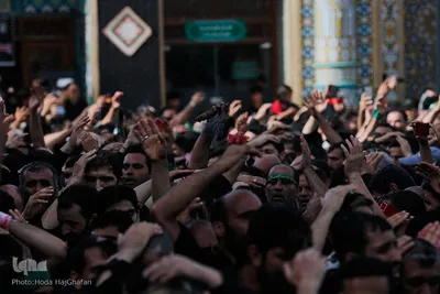 دسته عزاداری سادات چهل اختران در روز یازدهم محرم