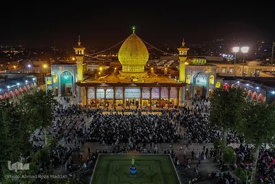قرار بندگی؛ احیای شب ۲۳ رمضان درحرم مطهر حضرت احمدبن موسی، شاهچراغ