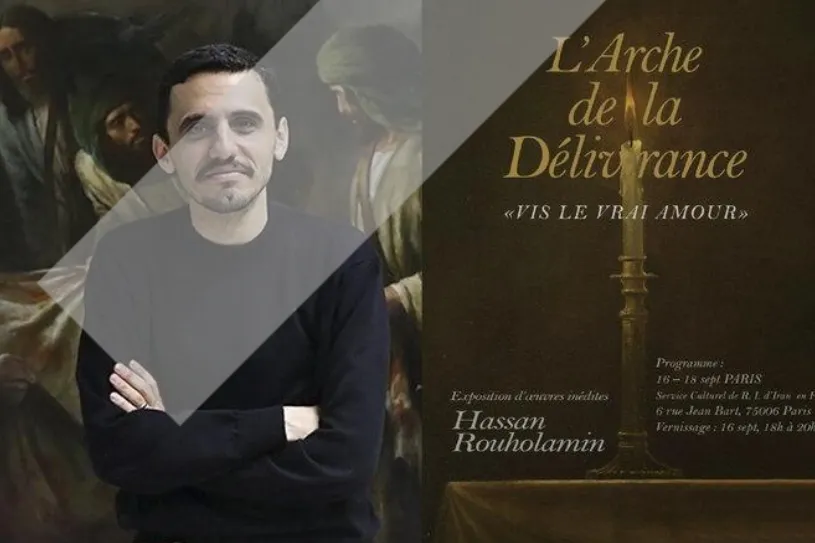 Francia: conclusa mostra di artista iraniano