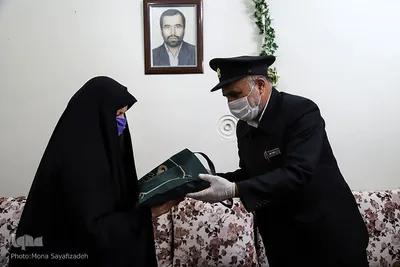 دیدار خدام رضوی با خانواده شهید علی هاشمی