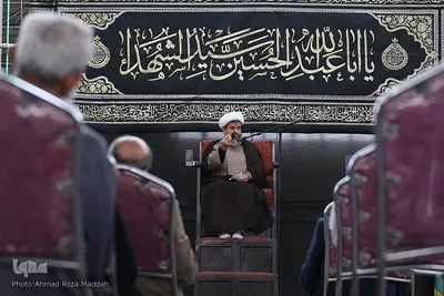مراسم سوگواری شهادت حضرت اباعبدالله الحسین(علیه السلام) در مسجد شهدای شیراز
