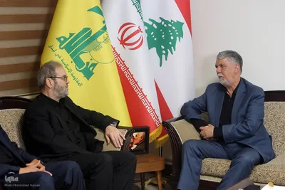 حضور مسئولان و شخصیت‌های سیاسی در دفتر حزب‌الله