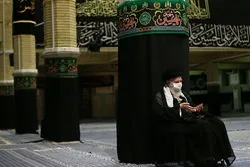 Trauerfeier zum Vorabend des 7.  Muharram im Beisein von Imam Chamenei