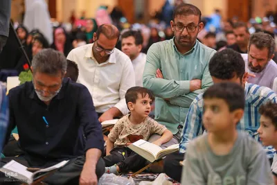 بزرگداشت روز حضرت شاهچراغ(ع)‎ در محفل انس با قرآن «بشری»