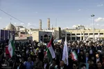 اجتماع مردم شهرکرد برای تشکر از سپاه پاسداران انقلاب اسلامی‎
