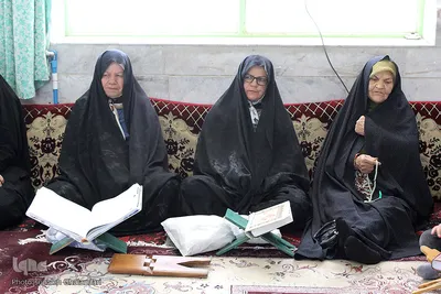 جزء خوانی و تفسیر قرآن کریم در مسجد جوادالائمه(ع) و طفلان مسلم بیرجند