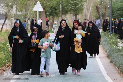 شادپیمایی و تجمع بزرگ بانوان زهرایی در شیراز