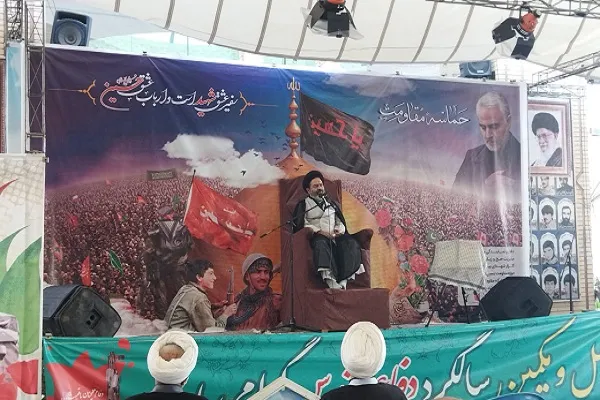 مراسم روز اربعین در کرمان برگزار شد