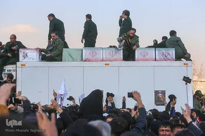 تشییع پیکر شهید قاسم سلیمانی در تهران
