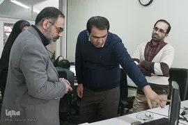 بازدید غلامرضا یاوند عباسی مشاور وزیر کشور در امور ایثارگران از خبرگزاری ایکنا