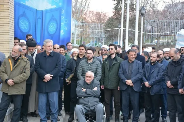 تجمع دانشگاهیان تبریز در سوگ شهادت رهبر معظم انقلاب