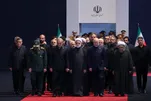I vertici dei tre poteri dello Stato iraniano rendono omaggio al corpo del Leader martire della Rivoluzione