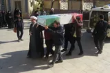 مراسم تشییع شهید گمنام در دانشکده علوم قرآنی قم برگزار شد
