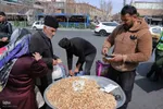 حال و هوای بازار تبریز در شب عید