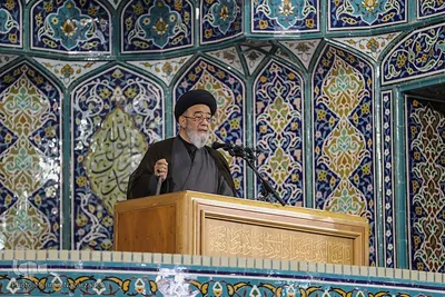 استقرار میز خدمت دستگاه‎های دولتی در مصلی امام خمینی (ره) تبریز‎