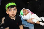 مراسم شیرخوارگان حسینی در نایین