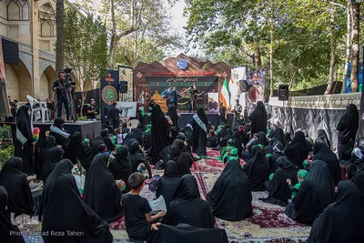 حسینیه ایران؛ سوگواره شیرخوارگان حسینی در چهارباغ عباسی اصفهان