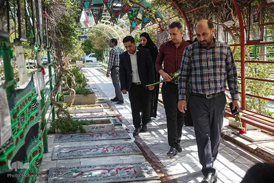 مراسم تجدید میثاق با شهدا با حضور جهادگران جهاددانشگاهی فارس