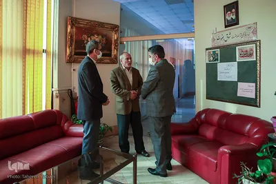 جلسه خداحافظی رحیم خاکی از همکاران فرهنگسرای قرآن تهران