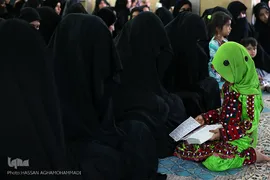 مراسم شیرخوارگان حسینی در منطقه محروم زهکلوت