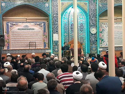 مراسم استقبال از ماه مبارک رمضان در شهرستان اهر