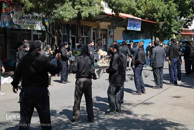 عزاداری تاسوعای حسینی در شهرستان اهر