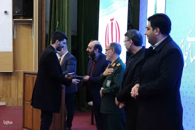آیین اختتامیه اولین جشنواره تولیدات فضای مجازی کنگره ملی ۱۰ هزار شهید آذربایجان‌شرقی