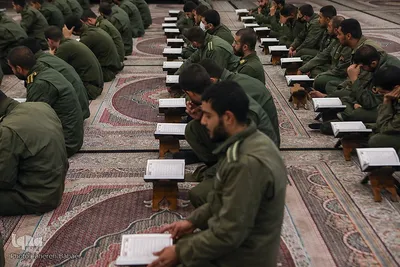 جلسه قرآن استاد حبیب مهکام در ستاد فرماندهی انتظامی تهران بزرگ