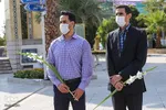 تجدید میثاق جهادگران جهاد دانشگاهی در اصفهان با شهدا