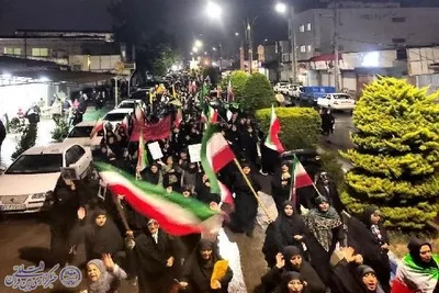 نود و پنجمین اجتماع شبانه مردم بابلسر