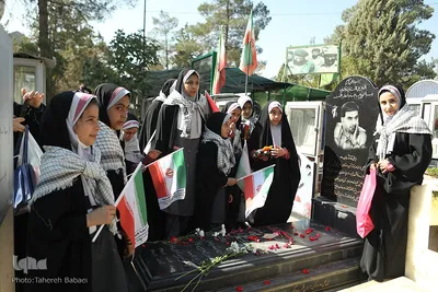 مراسم گرامیداشت شهید حسین فهمیده