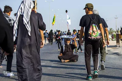 جلوه‌هایی زیبا، از خدمت‌رسانی به زائران اربعین در جنوب عراق