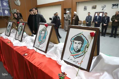 مراسم گرامیداشت شهدای بمباران ۲۷ دی دانشگاه تبریز‎
