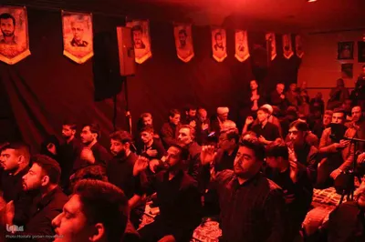 مراسم عزاداری شب شهادت حضرت زهرا (س) در اهر
