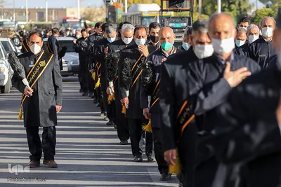 راهپیمایی و سوگواری "عاشقان باب الحوائج" در سومین حرم اهل بیت (ع)