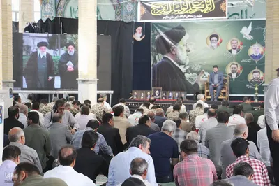 گرامیداشت چهلمین روزشهادت رئیس جمهور شهیدآیت الله دکتر رئیسی در ملایر‎