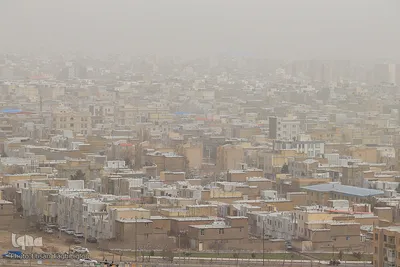 گرد و غبار در زنجان‎‎