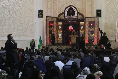 بزرگداشت دومین سالگرد شهدای تروریستی حرم شاهچراغ (ع)