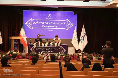 اولین نشست خبری شهردار تبریز با اصحاب رسانه‎‎