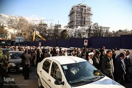 مراسم تشییع پیکر مرحوم حجت الاسلام والمسلمین سید هاشم رسولی محلاتی