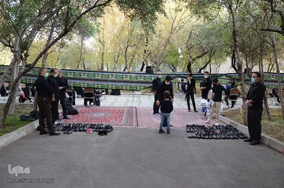 مراسم شب تاسوعا در دانشگاه تبریز‎‎