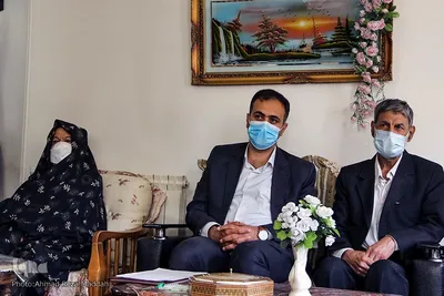 دیدار با خانواده شهید «مهدی اثنی عشری» شهید شاخص هنرمند استان فارس‎‎