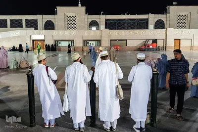 مزار امام جعفر صادق(ع) در قبرستان بقیع مدینه