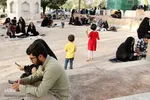 مراسم معنوی دعای عرفه در گلزار شهدای خلدبرین یزد